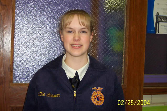 Picture of Justine L, a Student at Delavan High School in 2004