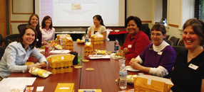 picture of lunch attendees